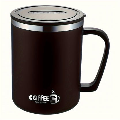 Mug en Acier Inoxydable avec Couvercle